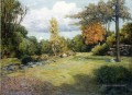 Automne Jours Impressionniste paysage Julian Alden Weir